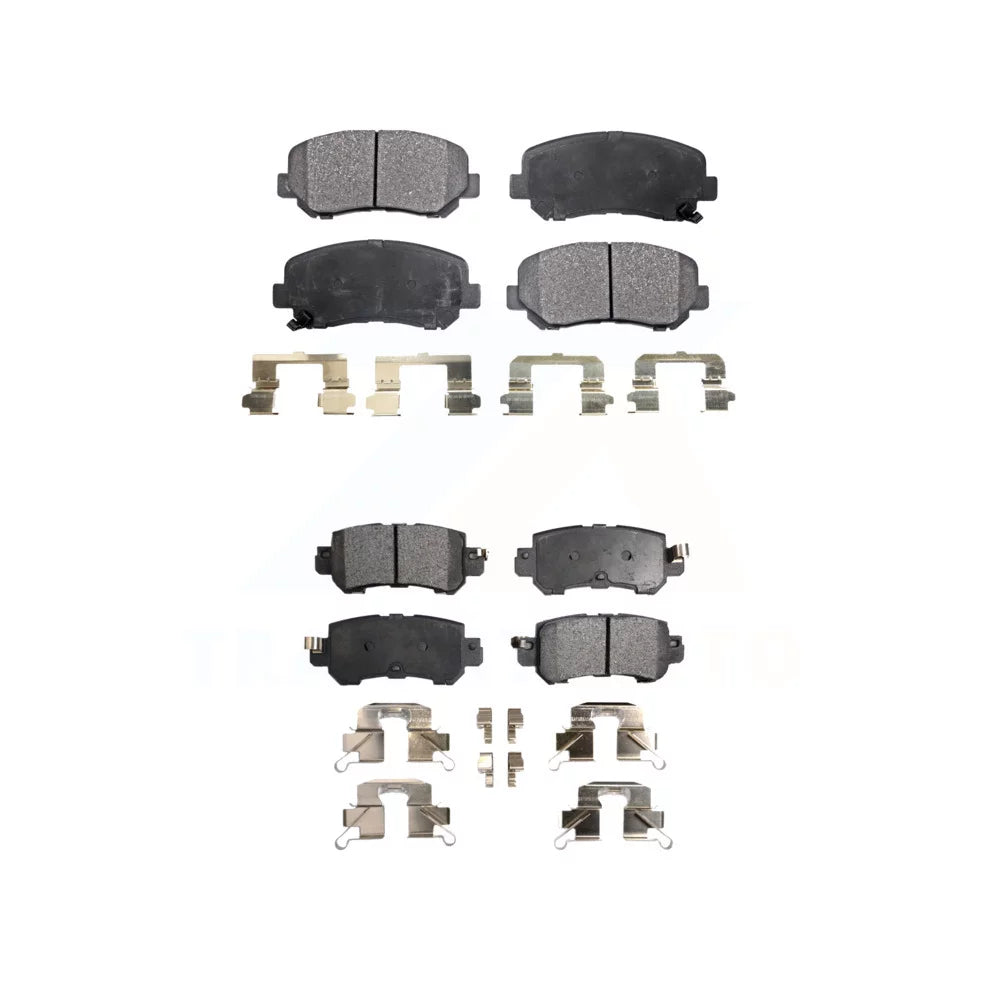 Front Rear Ceramic Brake Pads Kit For Mazda -5 -100264