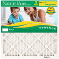 Flanders 87357.011625 24.9 x 15.9 in. Natural Standard Pleated Air Filter - 3 Pack- Pack Of 4