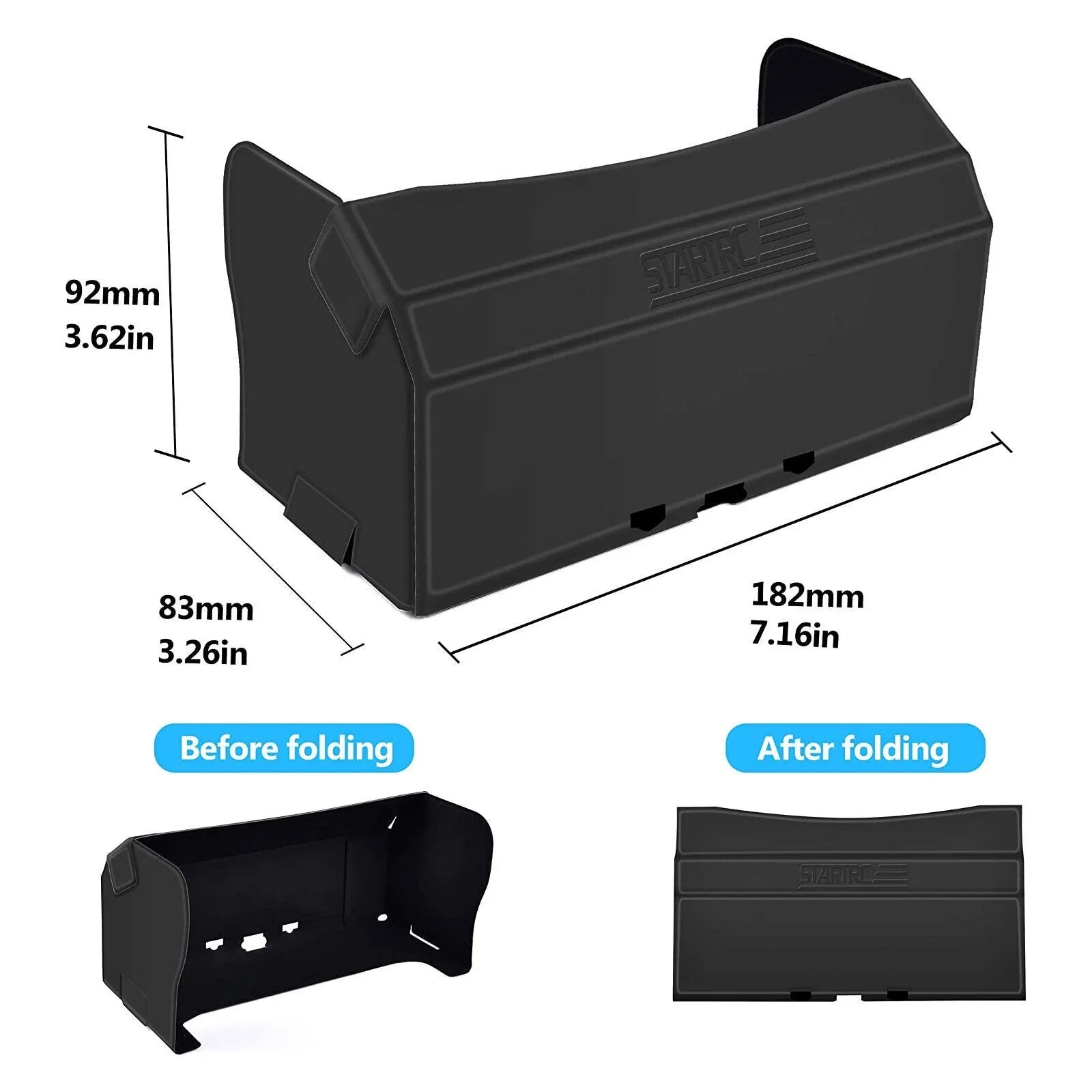 Foldable  Phone Sun Shade Hood for  Mavic Mini 2 Air 2 Drone Remote Control